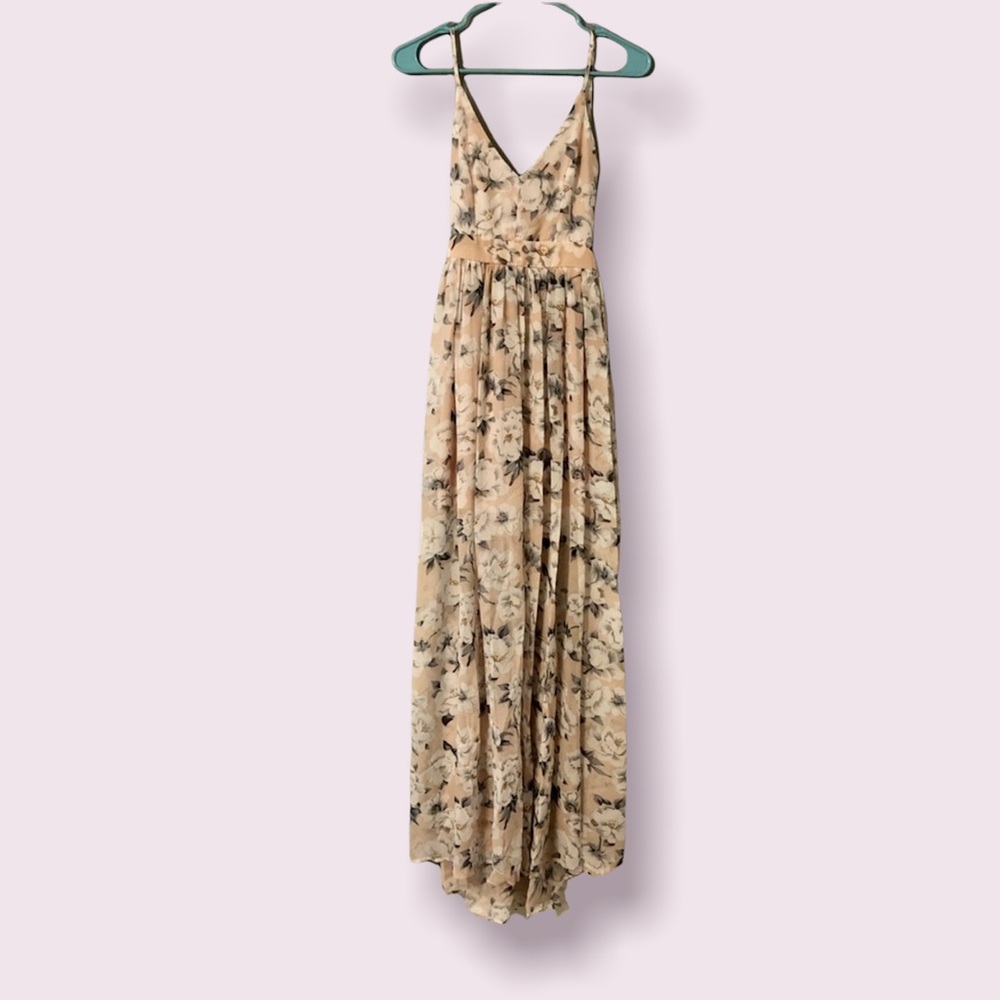 Pink Floral Dress